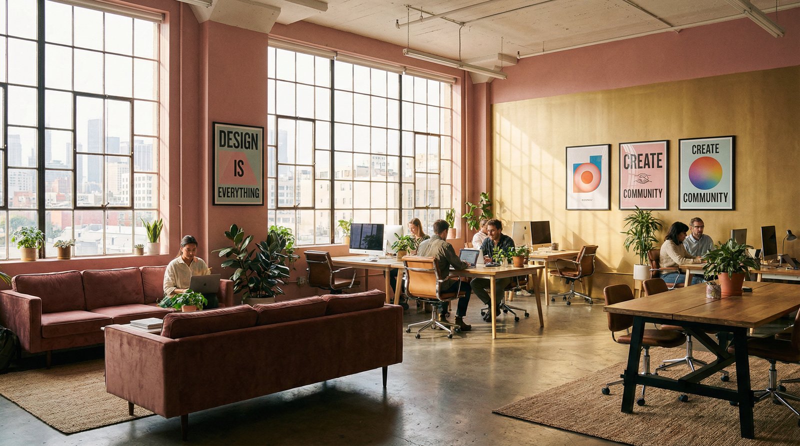 四虎公司办公环境